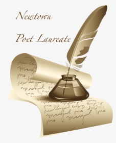 Poetry Clipart Inkwell - Quill, HD Png Download, Free Download