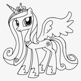 28 Collection Of My Little Pony Friendship Is Magic - My Little Pony Cadence Coloring Pages, HD Png Download, Free Download