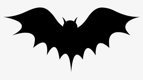Bat,silhouette,batman - Fledermaus Halloween, HD Png Download, Free Download