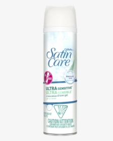 Satin Care Ultra Sensitive Skin - Plastic Bottle, HD Png Download, Free Download