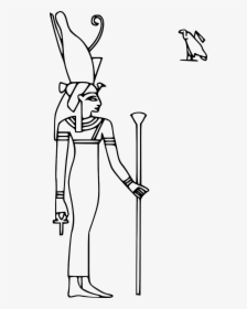 Easy Isis Goddess Drawing, HD Png Download, Free Download