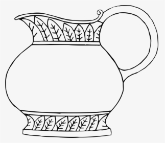 Line At Getdrawings Com Free For Personal - Jug Black And White Png, Transparent Png, Free Download