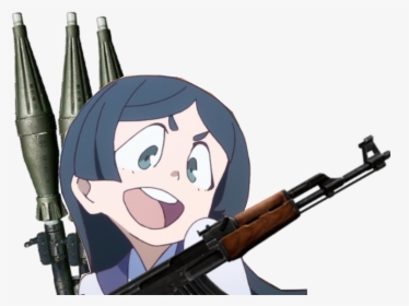 Little Witch Academia Gun, HD Png Download, Free Download
