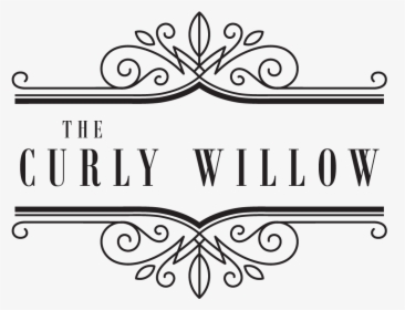 The Curly Willow - Curly Floral Logo Design, HD Png Download, Free Download
