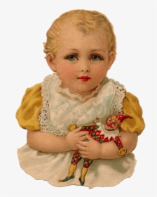 Child Victorian Vintage - Doll, HD Png Download, Free Download