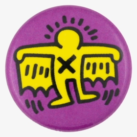Keith Haring Batman Art Button Museum - キース へ リング 缶 バッチ, HD Png Download, Free Download
