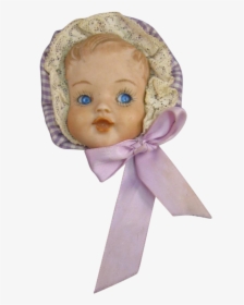 Baby Doll Face Pin Porcelain Bisque Vintage Doll Png - Doll, Transparent Png, Free Download
