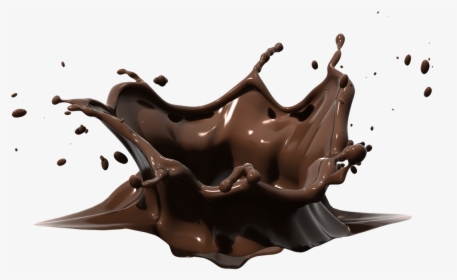 Chocolate Dripping Png - Chocolate Milk Splash Png, Transparent Png, Free Download