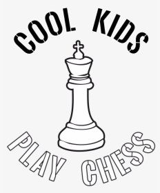 Cool Kids Play Chess King Peace Cool Chess Club Chess - Chess, HD Png Download, Free Download