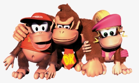 Miyamoto Reveals How Donkey Kong Came To Him In The - Dixie Kong Diddy Kong, HD Png Download, Free Download