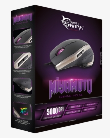 White Shark Mouse Gm 9001 Miyamoto / - White Shark Gaming Mouse, HD Png Download, Free Download