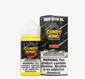 Candy King Worms 3mg 100ml, HD Png Download, Free Download