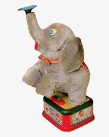 Vintage Elephant Toy - Animal Toy Vintage Png, Transparent Png, Free Download
