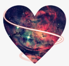 #hearts #heart #galaxy #galaxies #love - Heart, HD Png Download, Free Download