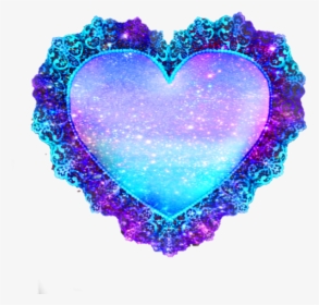 Galaxy Heart Png , Png Download - Purple And Blue Heart, Transparent Png, Free Download