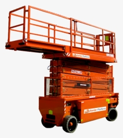 18,5m Battery-powered Scissor Lift - Stairs, HD Png Download, Free Download