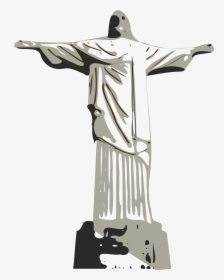 Christ The Redeemer Statue Clip Art - Christ The Redeemer Clipart, HD Png Download, Free Download