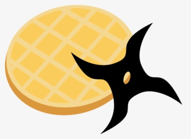 Transparent Shuriken Clipart - Waffle Cutie Mark, HD Png Download, Free Download