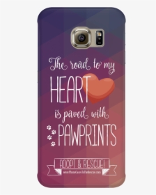 Samsung Galaxy S6 Edge Paved With Pawprints Phone Case - Iphone, HD Png Download, Free Download