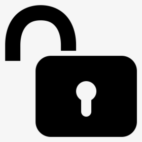 Padlock Icon Free Download - Transparent Unlocked Lock, HD Png Download, Free Download