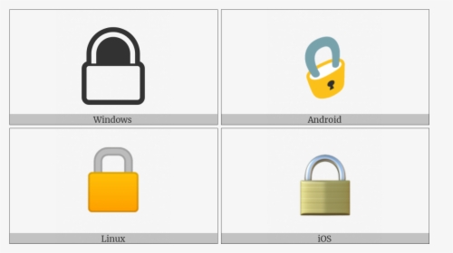 Lock On Various Operating Systems - Bag, HD Png Download, Free Download