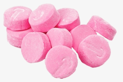 Pile Of Pink Lozenges - Pink Hard Candies, HD Png Download, Free Download