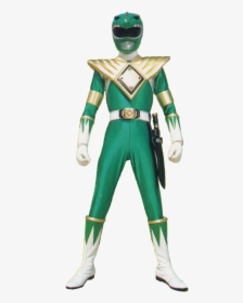 Power Rangers Free Png Image - Green Mighty Morphin Ranger, Transparent Png, Free Download