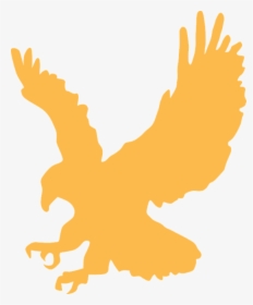 Eagle, Gold, Wings, Animal, Landing, Silhouette, Bird - Eagle Clip Art, HD Png Download, Free Download