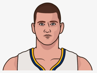 Nikola Jokic Posted 25 Points, 6 Assists And A Nuggets - Cartoon Steph Curry Draw, HD Png Download, Free Download