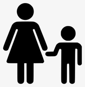 Mother Son - Mens Womens Bathroom Signs, HD Png Download, Free Download