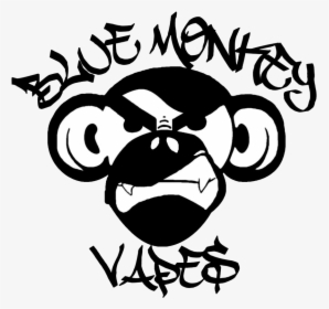 Blue Monkey Vapes Logo - Blue Monkey Vapes, HD Png Download, Free Download