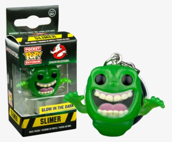 Angry Stay Puft Pocket Pop Keychain , Png Download - Funko Slimer Gitd Keychain, Transparent Png, Free Download