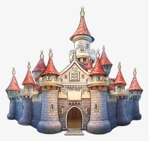 Hand-painted Cartoon Castle Png Download - Cartoon Castle No Background, Transparent Png, Free Download