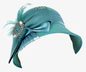 # #freetoedit #hat #teal #cloche #vintage #classy #lady - Costume Hat, HD Png Download, Free Download