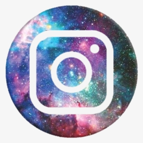 #galaxy #instagram - Blue Nebula Popsocket, HD Png Download, Free Download