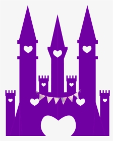 #mq #purple #castle #cartoon #fantasy - Castle, HD Png Download, Free Download