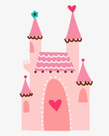 Disney Princess Castle Png - Cute Pink Castle Png, Transparent Png, Free Download