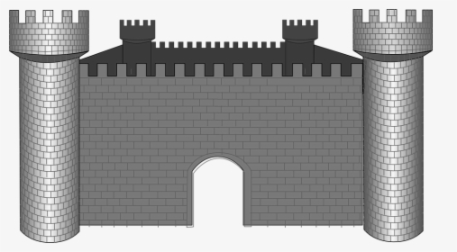 Castle, Knight"s Castle, Stone, Wall, Tower - Cartoon Castle Wall Png, Transparent Png, Free Download