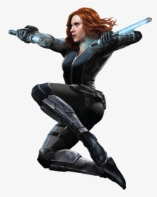 Captain America Civil War Black Widow Png, Transparent Png, Free Download