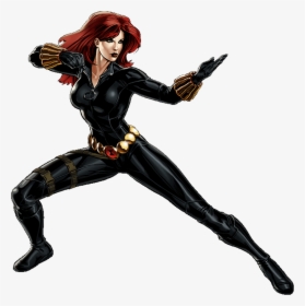 Transparent Superheroes Png - Marvel Vs Capcom Infinite Black Widow, Png Download, Free Download