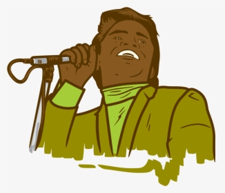 Drawing Of James Brown - Illustration, HD Png Download, Free Download