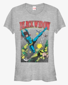 Ladies Black Widow Kick T-shirt - Aquaman, HD Png Download, Free Download
