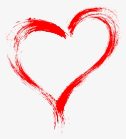Heart Paint Brush Png, Transparent Png, Free Download