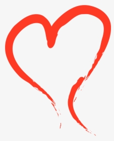 Transparent Art Brush Png - Heart Outline Clip Art, Png Download, Free Download