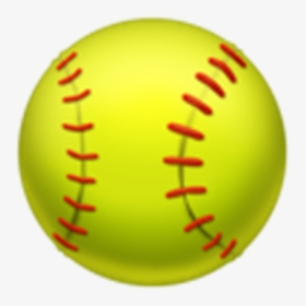Softball Emoji Copy And Paste - Softball Emoji Png, Transparent Png, Free Download