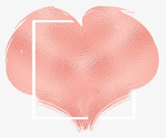#love #heart #rosegold #brush #glitter #watercolor, HD Png Download, Free Download