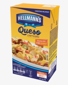 Hellmann's Cheese Aderezo Con Queso Cheddar 1 L, HD Png Download, Free Download