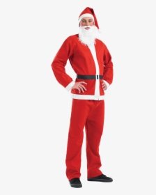 Santa Suit Png - Santa Claus Costume Png, Transparent Png, Free Download