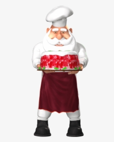 Chef Santa - Chef Toon, HD Png Download, Free Download