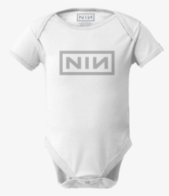 Nin Logo White Onesie - Nine Inch Nails, HD Png Download, Free Download